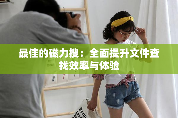 最佳的磁力搜：全面提升文件查找效率与体验