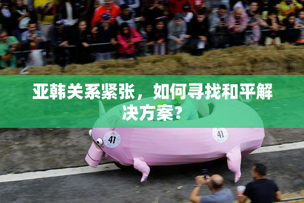 亚韩关系紧张，如何寻找和平解决方案？