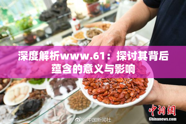 深度解析www.61：探讨其背后蕴含的意义与影响