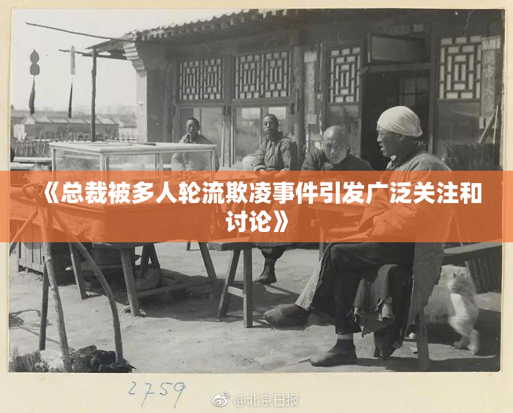 《总裁被多人轮流欺凌事件引发广泛关注和讨论》