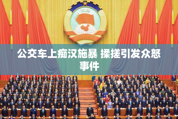 公交车上痴汉施暴 揉搓引发众怒事件