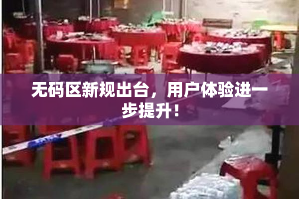 无码区新规出台，用户体验进一步提升！