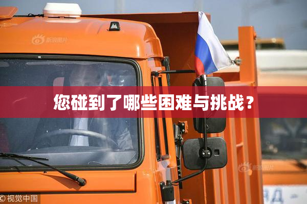 您碰到了哪些困难与挑战？
