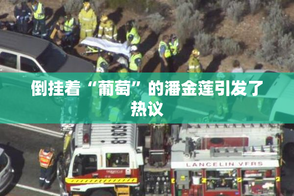 倒挂着“葡萄”的潘金莲引发了热议