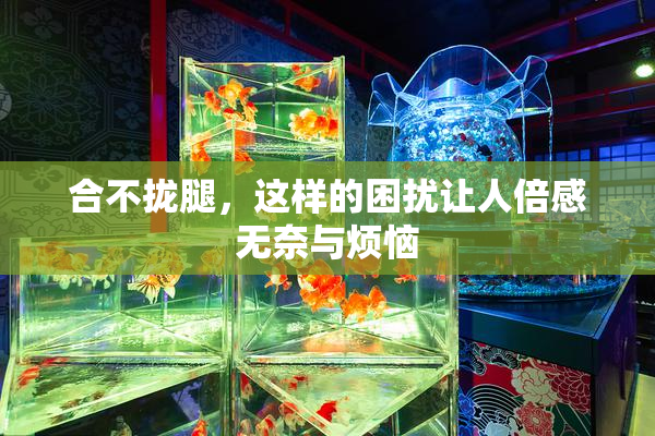 合不拢腿，这样的困扰让人倍感无奈与烦恼