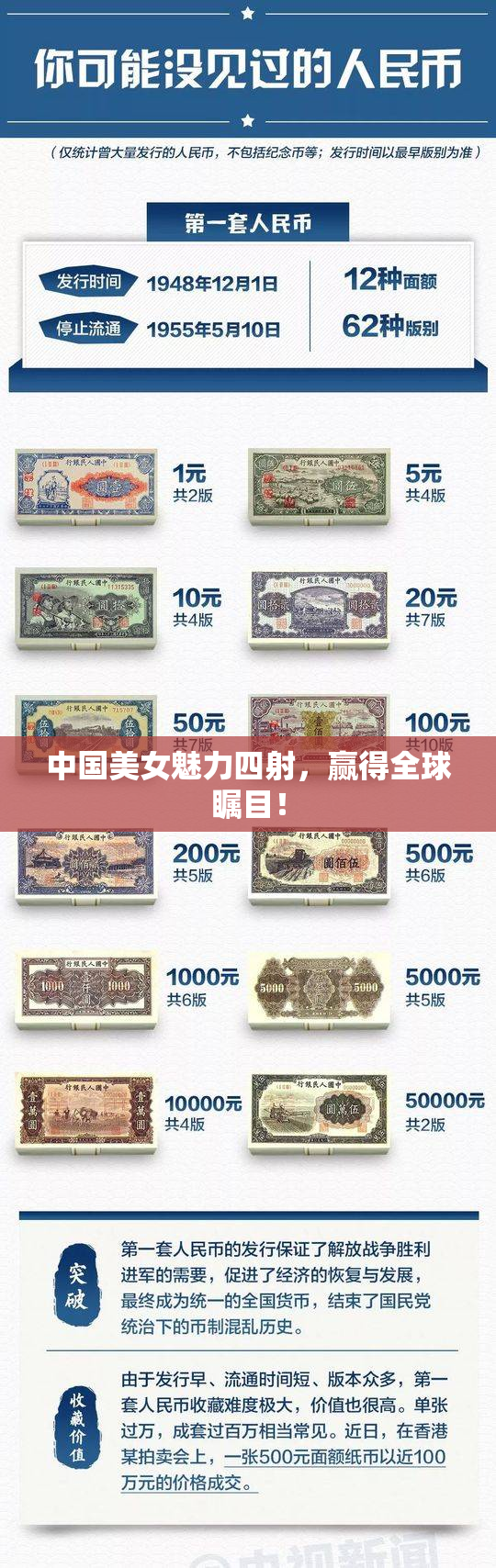 中国美女魅力四射，赢得全球瞩目！