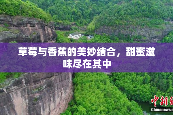 草莓与香蕉的美妙结合，甜蜜滋味尽在其中