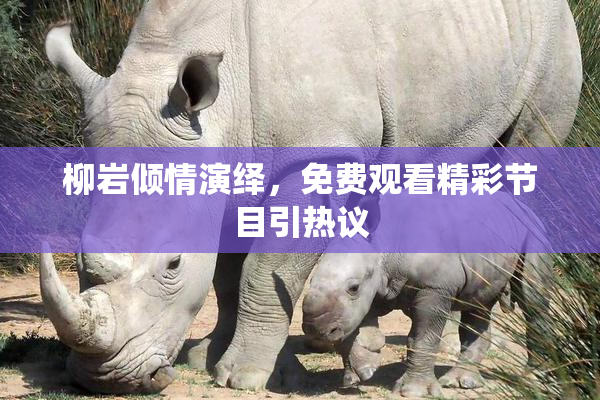 柳岩倾情演绎，免费观看精彩节目引热议