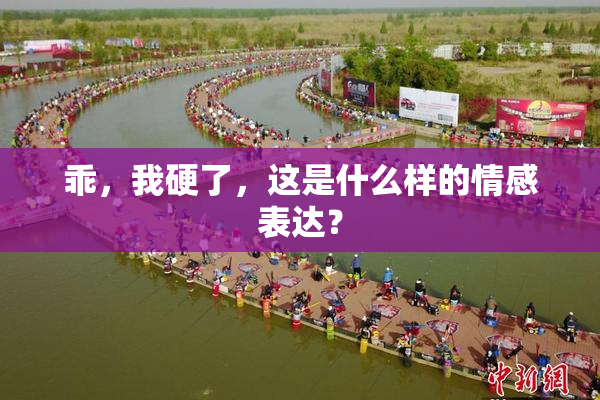 乖，我硬了，这是什么样的情感表达？
