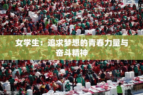 女学生：追求梦想的青春力量与奋斗精神