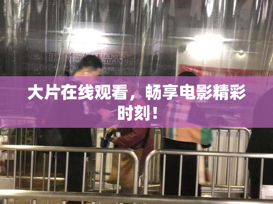 大片在线观看，畅享电影精彩时刻！