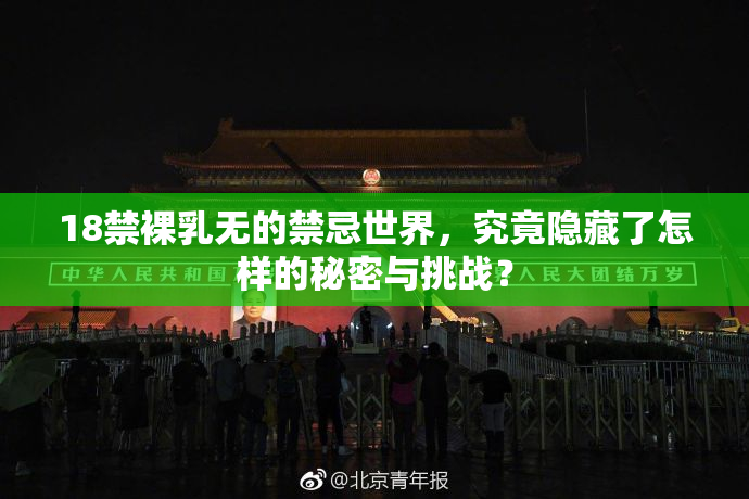 18禁裸乳无的禁忌世界，究竟隐藏了怎样的秘密与挑战？