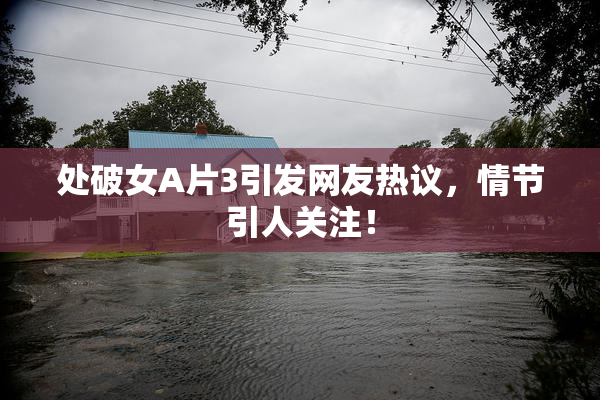 处破女A片3引发网友热议，情节引人关注！