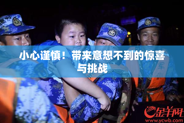 小心谨慎！带来意想不到的惊喜与挑战
