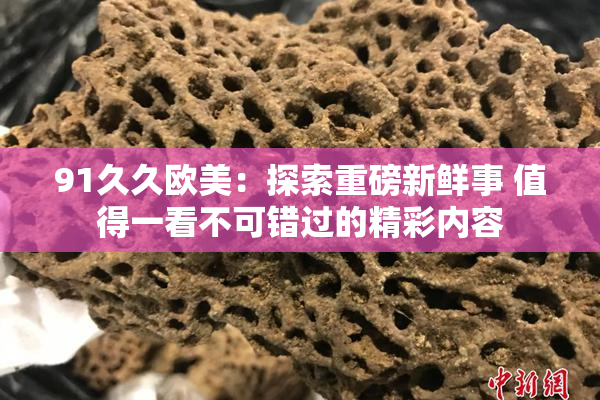 91久久欧美：探索重磅新鲜事 值得一看不可错过的精彩内容
