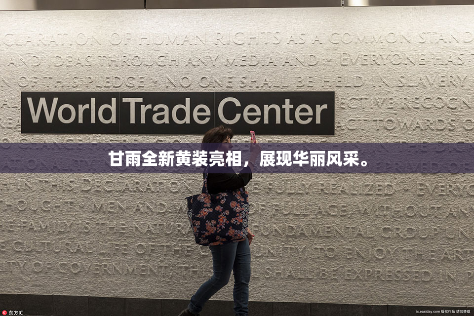 甘雨全新黄装亮相，展现华丽风采。