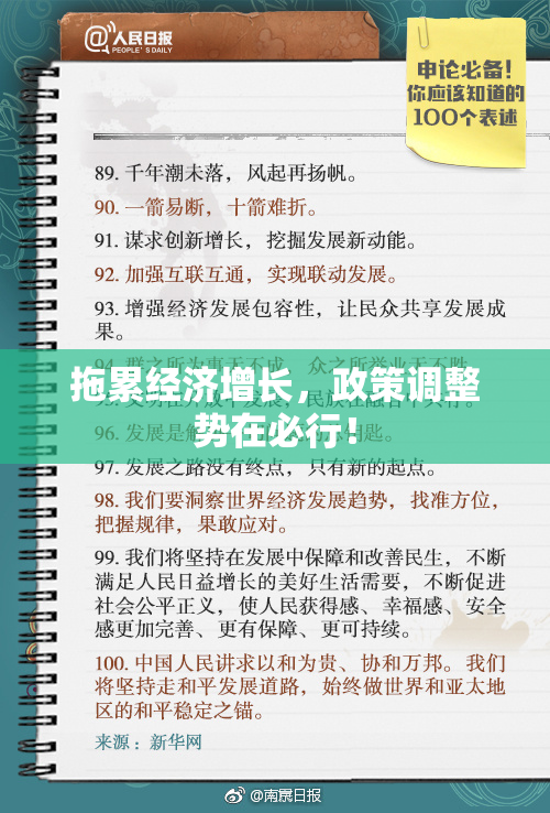 拖累经济增长，政策调整势在必行！