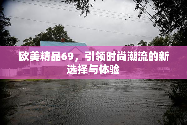 欧美精品69，引领时尚潮流的新选择与体验