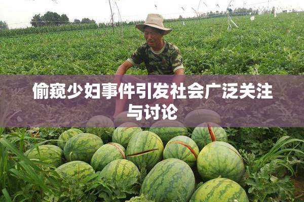 偷窥少妇事件引发社会广泛关注与讨论