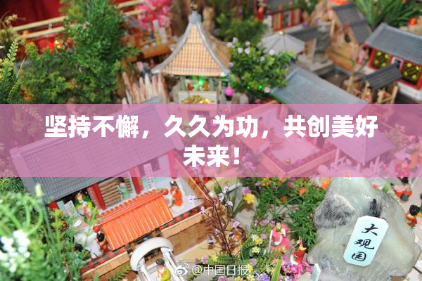 坚持不懈，久久为功，共创美好未来！