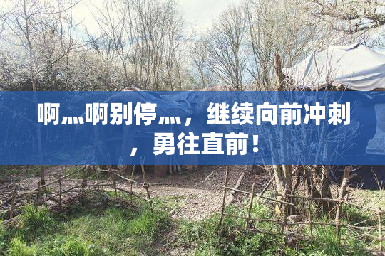 啊灬啊别停灬，继续向前冲刺，勇往直前！