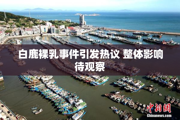 白鹿裸乳事件引发热议 整体影响待观察