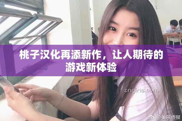 桃子汉化再添新作，让人期待的游戏新体验