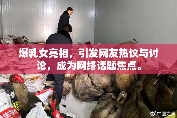 爆乳女亮相，引发网友热议与讨论，成为网络话题焦点。