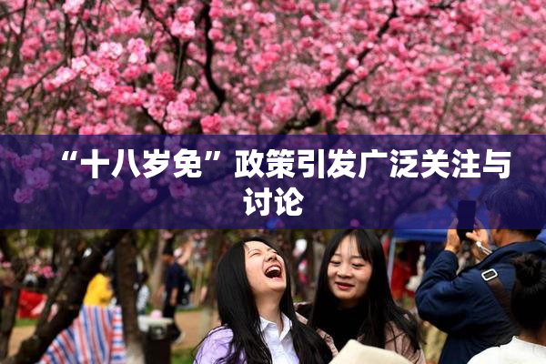 “十八岁免”政策引发广泛关注与讨论