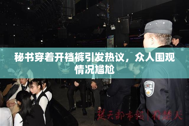 秘书穿着开裆裤引发热议，众人围观情况尴尬