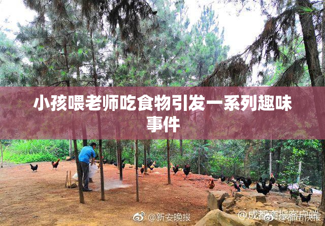 小孩喂老师吃食物引发一系列趣味事件