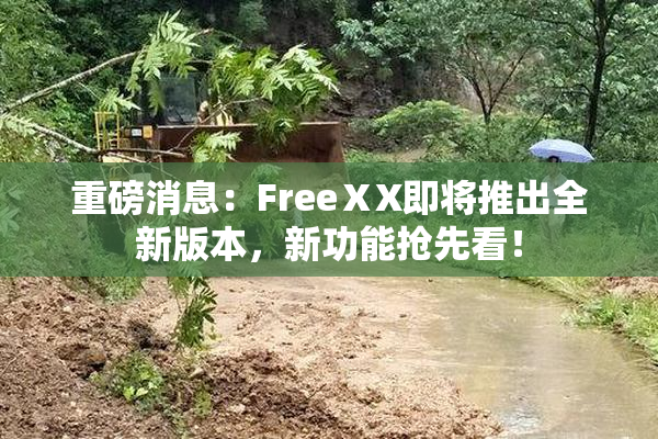 重磅消息：FreeⅩX即将推出全新版本，新功能抢先看！