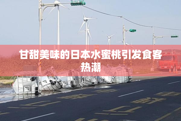 甘甜美味的日本水蜜桃引发食客热潮