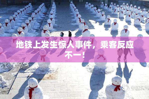 地铁上发生惊人事件，乘客反应不一！