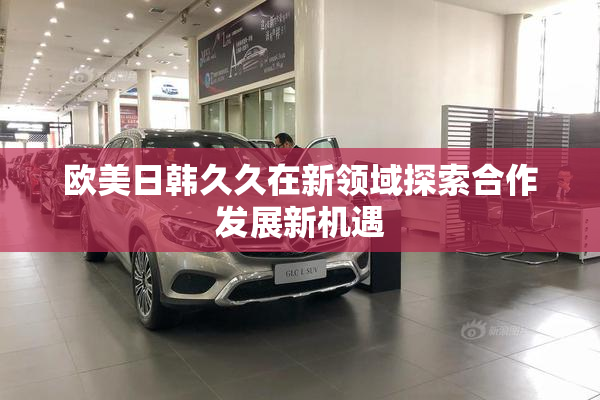 欧美日韩久久在新领域探索合作发展新机遇