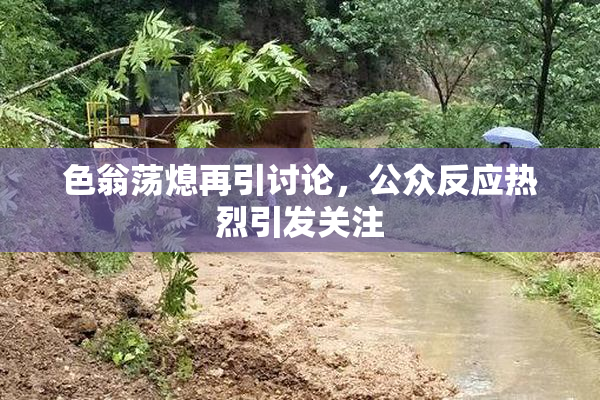 色翁荡熄再引讨论，公众反应热烈引发关注
