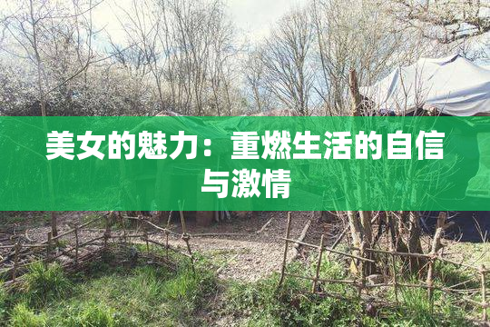 美女的魅力：重燃生活的自信与激情