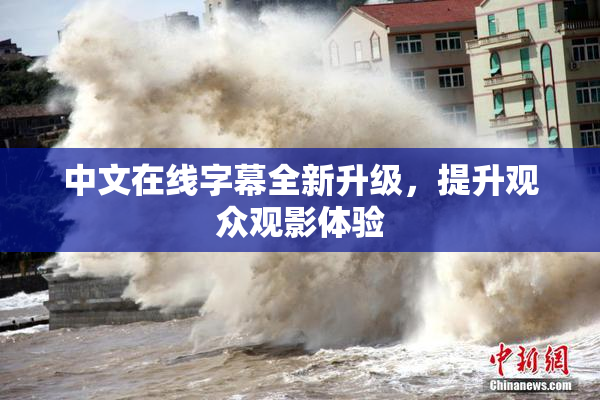 中文在线字幕全新升级，提升观众观影体验