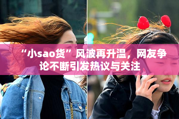 “小sao货”风波再升温，网友争论不断引发热议与关注
