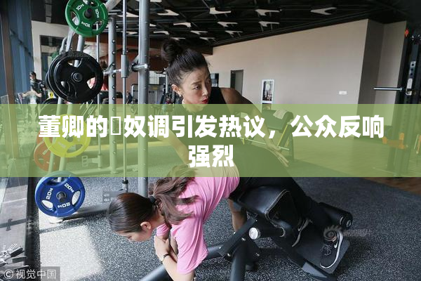 董卿的婬奴调引发热议，公众反响强烈