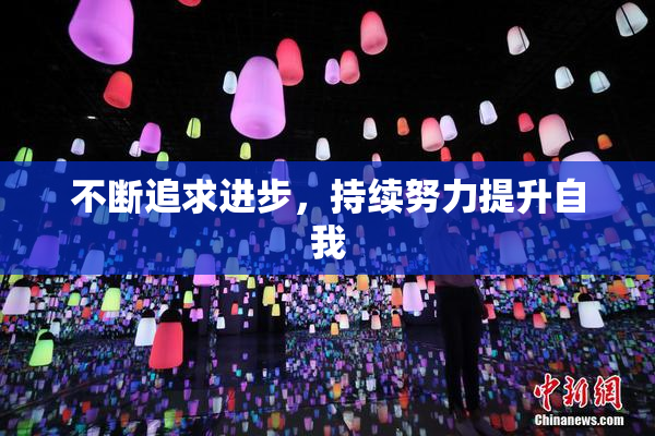 不断追求进步，持续努力提升自我