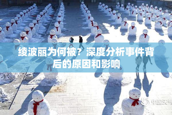 绫波丽为何被？深度分析事件背后的原因和影响