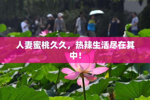 人妻蜜桃久久，热辣生活尽在其中！