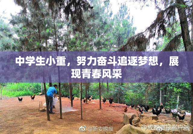 中学生小重，努力奋斗追逐梦想，展现青春风采