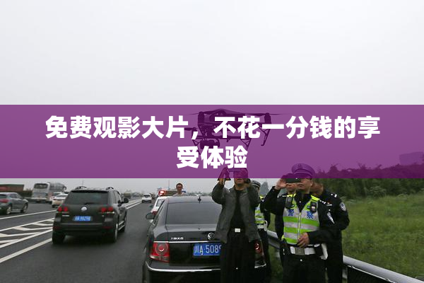 免费观影大片，不花一分钱的享受体验