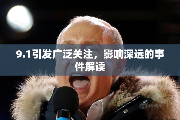 9.1引发广泛关注，影响深远的事件解读