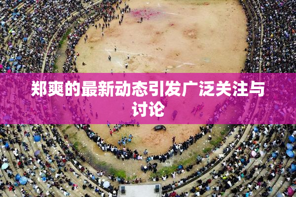 郑爽的最新动态引发广泛关注与讨论