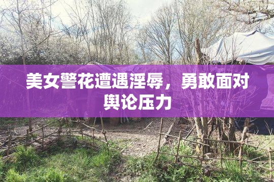 美女警花遭遇淫辱，勇敢面对舆论压力