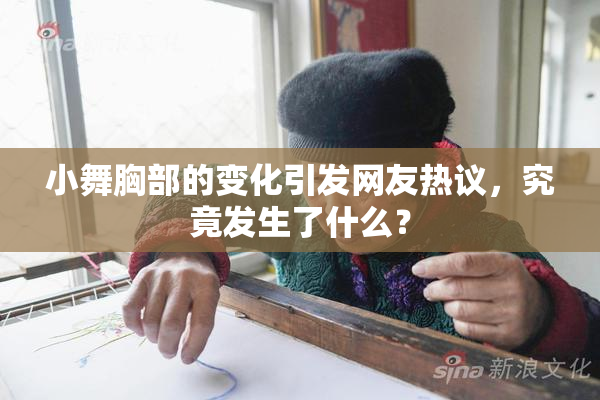 小舞胸部的变化引发网友热议，究竟发生了什么？