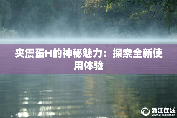 夹震蛋H的神秘魅力：探索全新使用体验